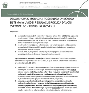Spremembe davčne zakonodaje v Sloveniji v letu 2025