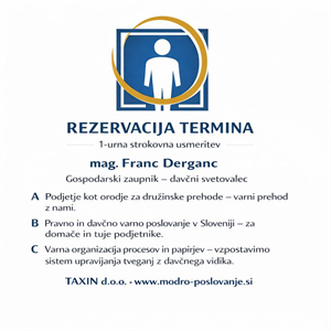 Svetovanje podjetjem: podjetje ni CILJ, je razvojni inštrument družine