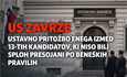 Izjava za javnost z dne 10.2.2026: Obvestilo, da je podan na US: PREDLOG ZA DOPOLNITEV IN POJASNITEV SKLEPA UP-40/26-11 Z DNE 9.2.2026 TER POPRAVO OČITNIH POMOT