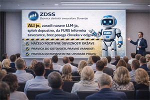Pravni in tehnični vidik uporabe »Robotka FURS« – praktičnost vs. pravna varnost