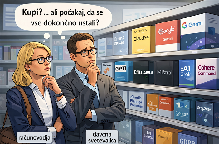 LLM (AI) ni čarobna palica. Je pa lahko zelo uporaben pomočnik.