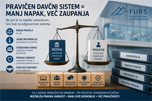 FURS na Dnevih ZDSS 2026 (21. in 22.5.2026, Terme Dobrna): niso pomembne samo napake zavezancev, temveč tudi sistemske napake davčnega nadzora