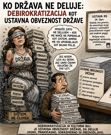 Ko država ne deluje: debirokratizacija kot ustavna obveznost države