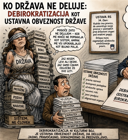 Ko država ne deluje: debirokratizacija kot ustavna obveznost države