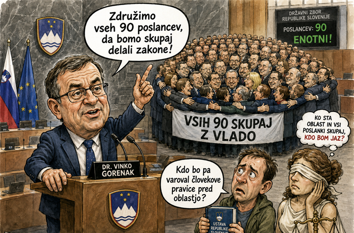 Partnerstvo za uspešno Slovenijo: opozicija ne sme podpisovati slogana brez definicije uspešnosti, KPI-jev in ustavne diagnoze države