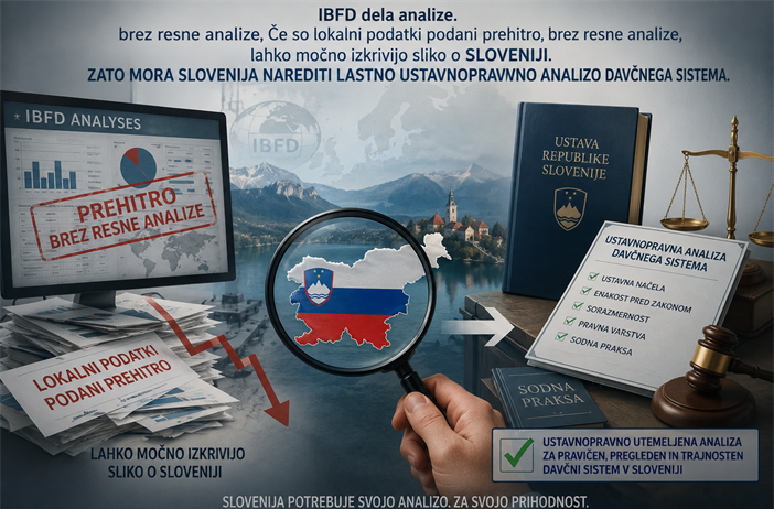 ČLOVEKOVE PRAVICE V DAVČNIH POSTOPKIH: KAJ O SLOVENIJI POVE IBFD YEARBOOK ON TAXPAYERS’ RIGHTS 2025 – IN KAJ POKAŽE KRITIČNO PREVERJANJE ODGOVOROV?