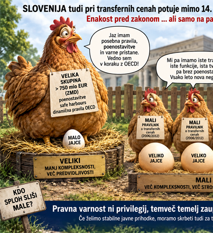 Pravna varnost pri transfernih cenah: zakaj sodobne poenostavitve ne bi...
