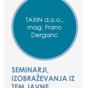 Izobraževanja iz davčnega, korporacijskega in povezanega prava ZA podjetja