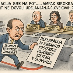 Vloga (na Vlado RS) za udejanjanje človekovih pravic v javno - dajatvenih postopkih v SLOVENIJI z dne 15.4.2025