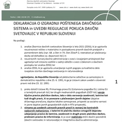 Spremembe davčne zakonodaje v Sloveniji v letu 2025