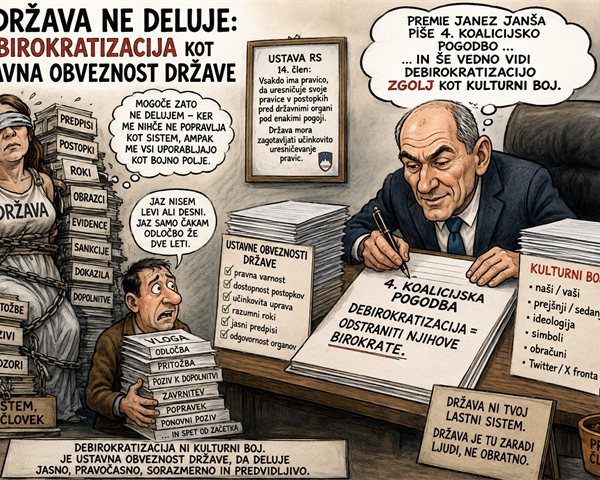 Ko država ne deluje: debirokratizacija kot ustavna obveznost države